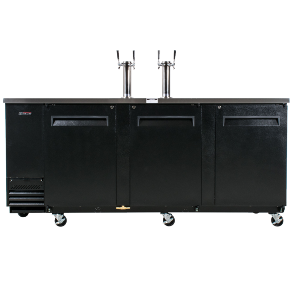 Turbo Air Tbd 4sb Black 90 Beer Dispenser 4 Kegs