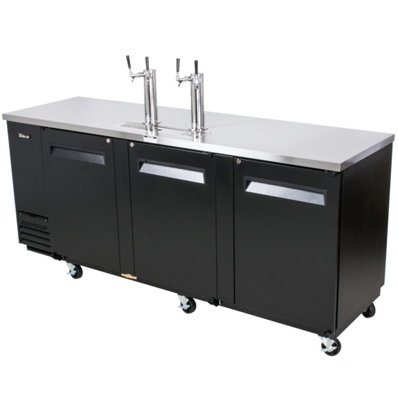 Turbo Air Tbd 4sb Black 90 Beer Dispenser 4 Kegs