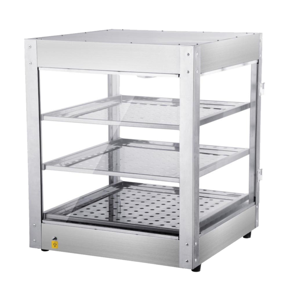 Yescom 3 Tier 110v Commercial Countertop Food Pizza Warmer 750w
